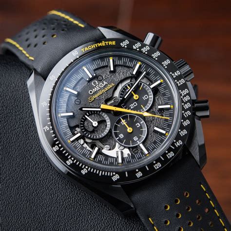 omega speedmaster dark side of the moon chronograph 44.25mm 31192443001001|Speedmaster Dark Side of the Moon Black Black .